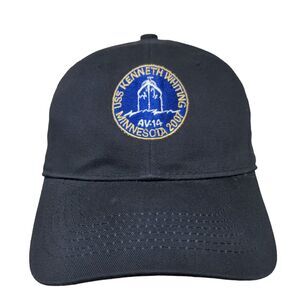 USS Kenneth Whiting Minnesota 2007 Slideback Hat Blue One Size Page & Tuttle